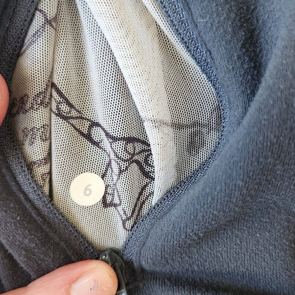 VTG Vintage Lululemon Stride Hooded Jacket Zip Up Size 6 Yoga Run Cozy Zip Up - Picture 6 of 10